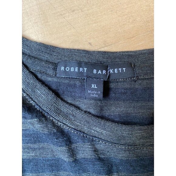 ROBERT Barakett BNWOT Men long sleeve striped shirt sz XLarge - Picture 4 of 5